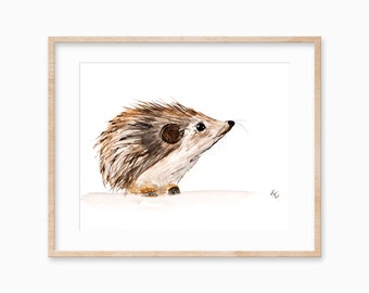 Hedgehog- Fine Art Print