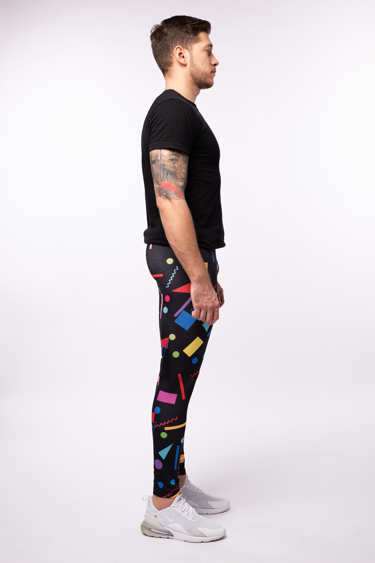 Leggings Para Hombre Kapow Meggings - Estampado Cobra Slash, Tallaje S