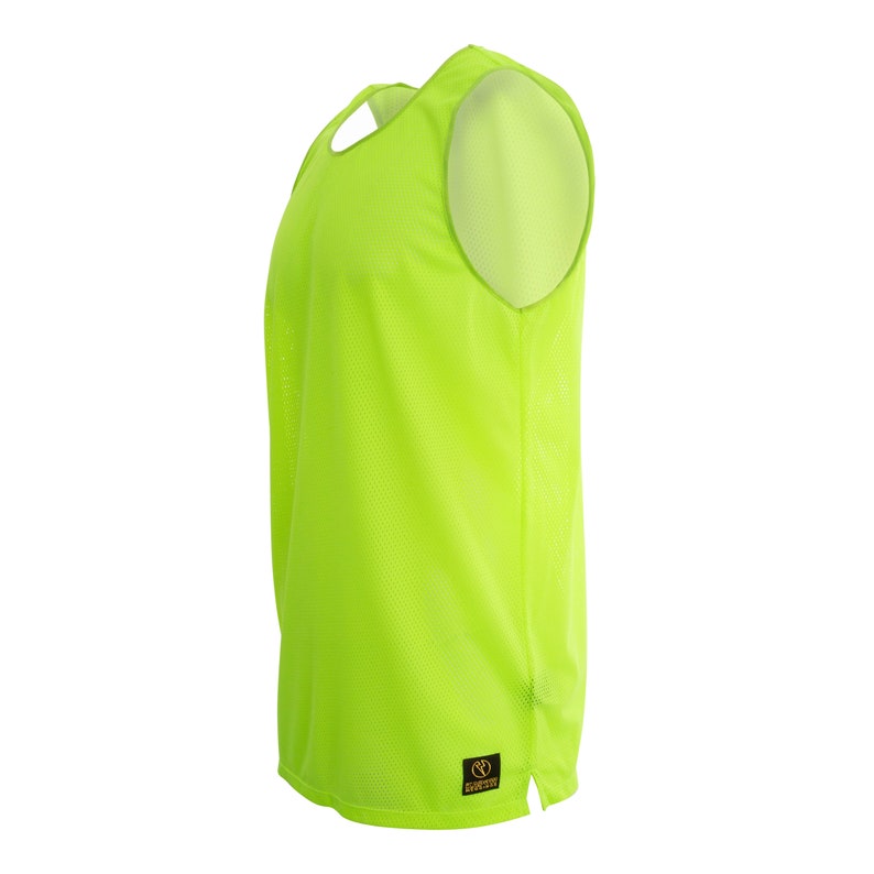 Neon Yellow Performance Street Style Fashion Kapow Meggings Men/'s Tank Top Sleeveless Shirt Workout Quick Dry Sunstrike