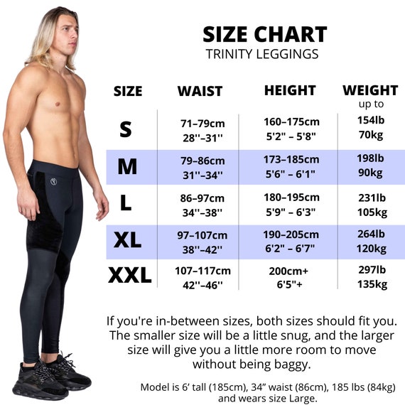 Deluxe Mens Black Performace Leggings, Velvet and High-shine Contour  Panels, High Performance Gym Leggings, Men's Stretchy Spandex Gym Wear 