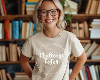 Maglietta Challenge Tutor Community Homeschooling per conoscere Dio e farlo conoscere