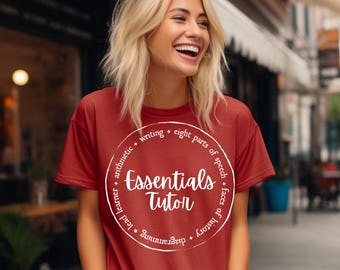 DESIGN AGGIORNATO Maglietta Essentials Tutor Classical Homeschool Community