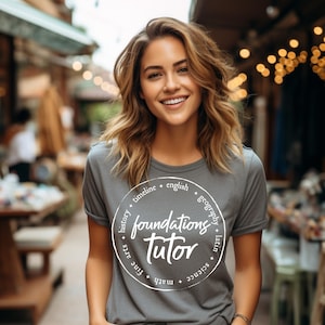Classical Conversations Foundations Tutor Homeschool Community Tee Shirt