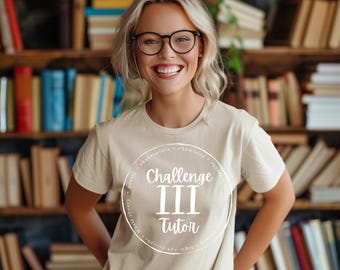 Maglietta del gruppo di tutoraggio classico Challenge III per l'istruzione domiciliare