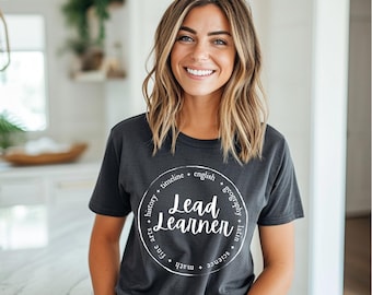 Foundations Lead Learner Classical Conversations Shirt | Homeschool Parent or Tutor Gift | Retro Homeschool T-Shirt