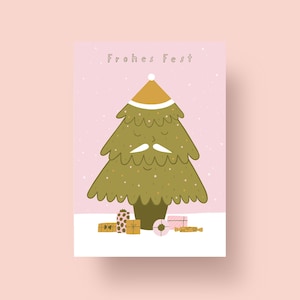 Cartolina "Buone Feste", A6 - Natale
