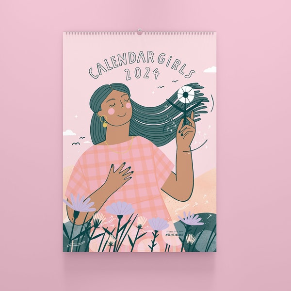 Calendar Girl Etsy