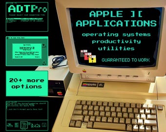 Apple II Utilities & Productivity on Floppy Disks: Retro / Vintage Software
