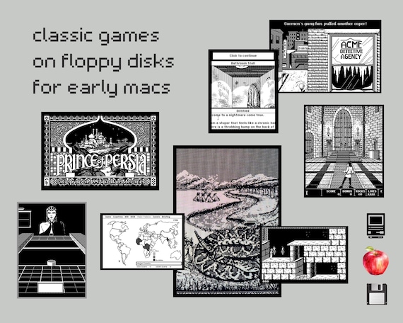 Classic Macintosh Games: Retro Software on 3.5