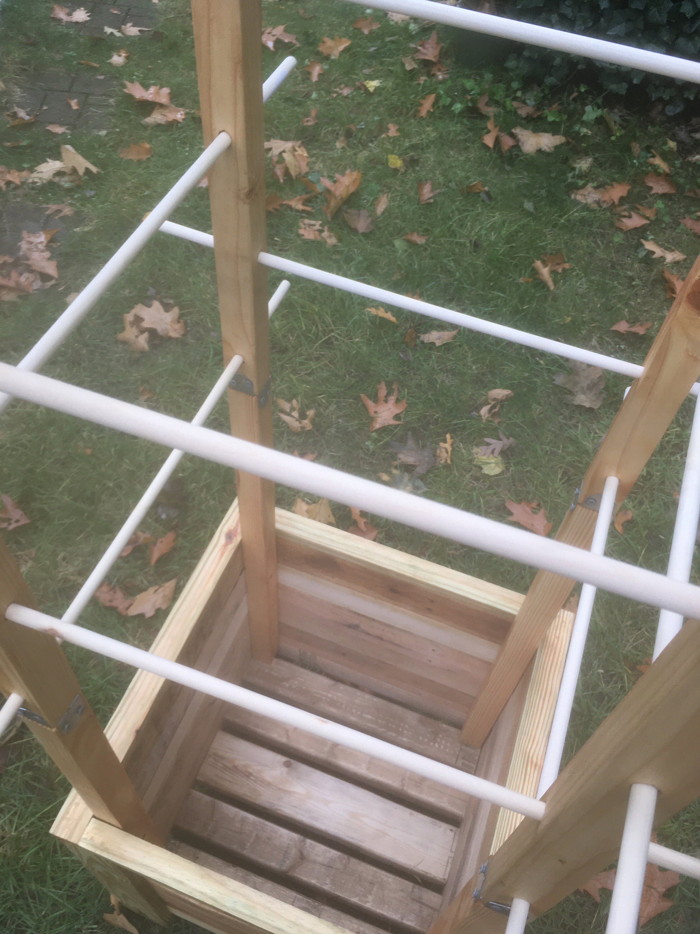 Tomato Planter Box With Vertical and Horizontal Supports Etsy