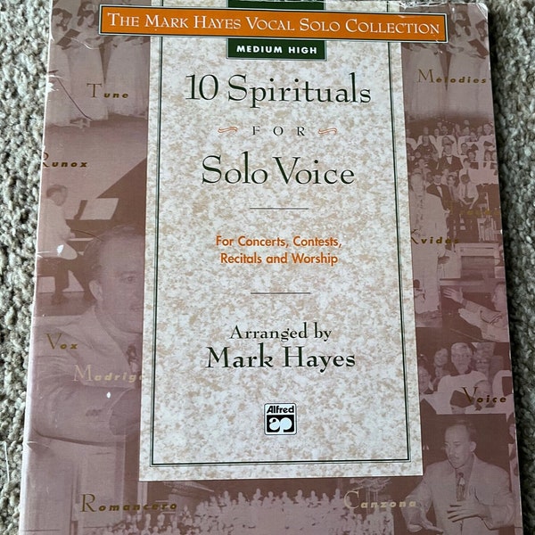 The Mark Hayes Vocal Solo Collection  10 Spirituals for Solo Voice (Medium High Voice) (1998, PB)