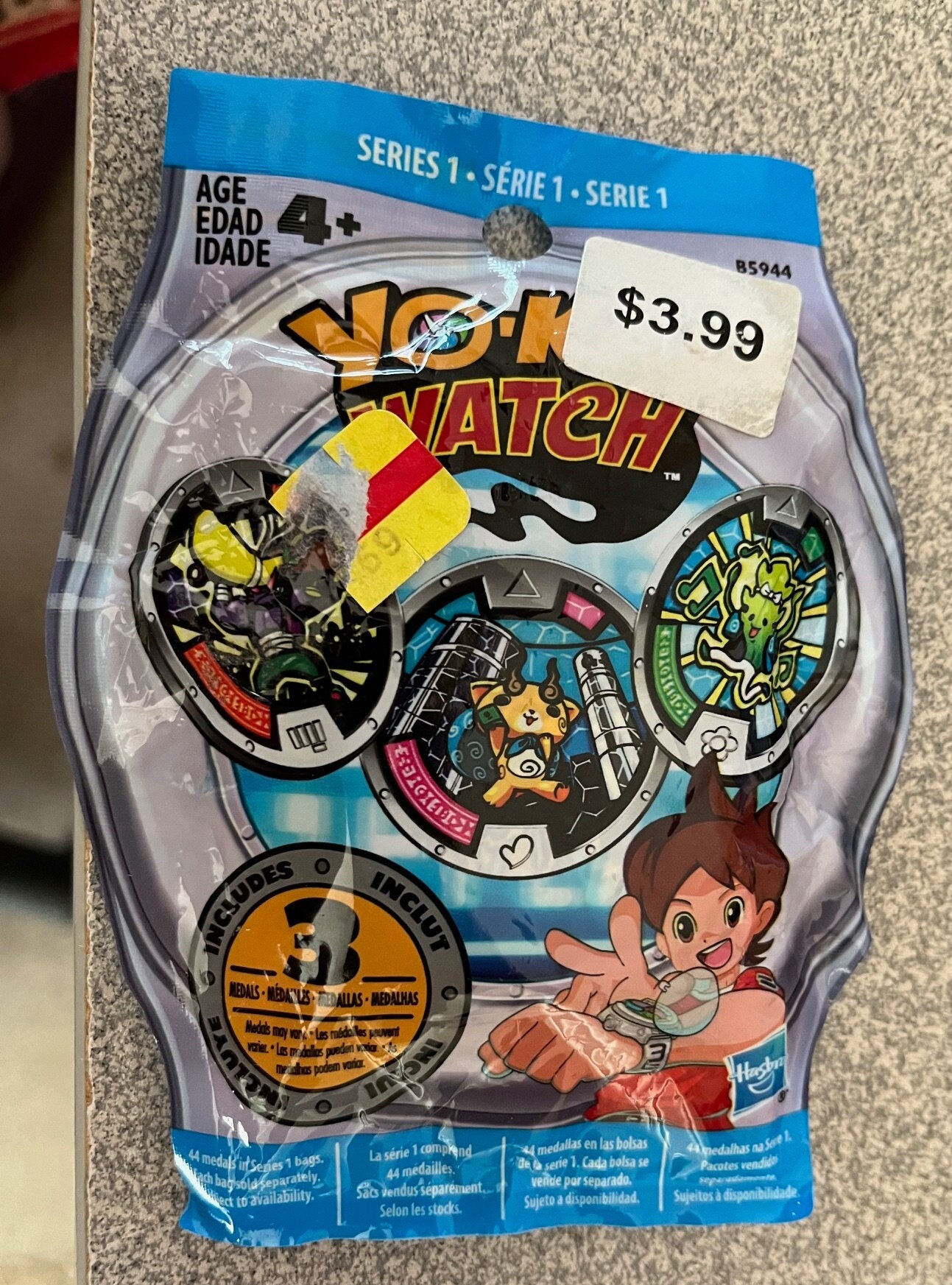 Yo-Kai Watch! Sammelkarten Startdeck – Inkl. 40 Karten, Medaillen & Spielplan