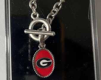 Game Day Collection Georgia Bulldogs Game Day Toggle Bracelet NIP Officially Licensed