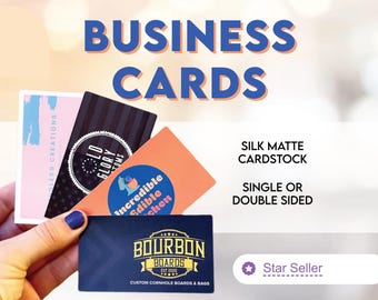 Business Cards | Bulk Cards Printed with Your Design
