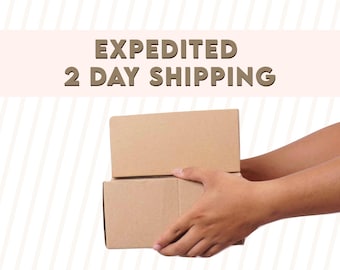 2 Day Shipping • Expedited Shipping