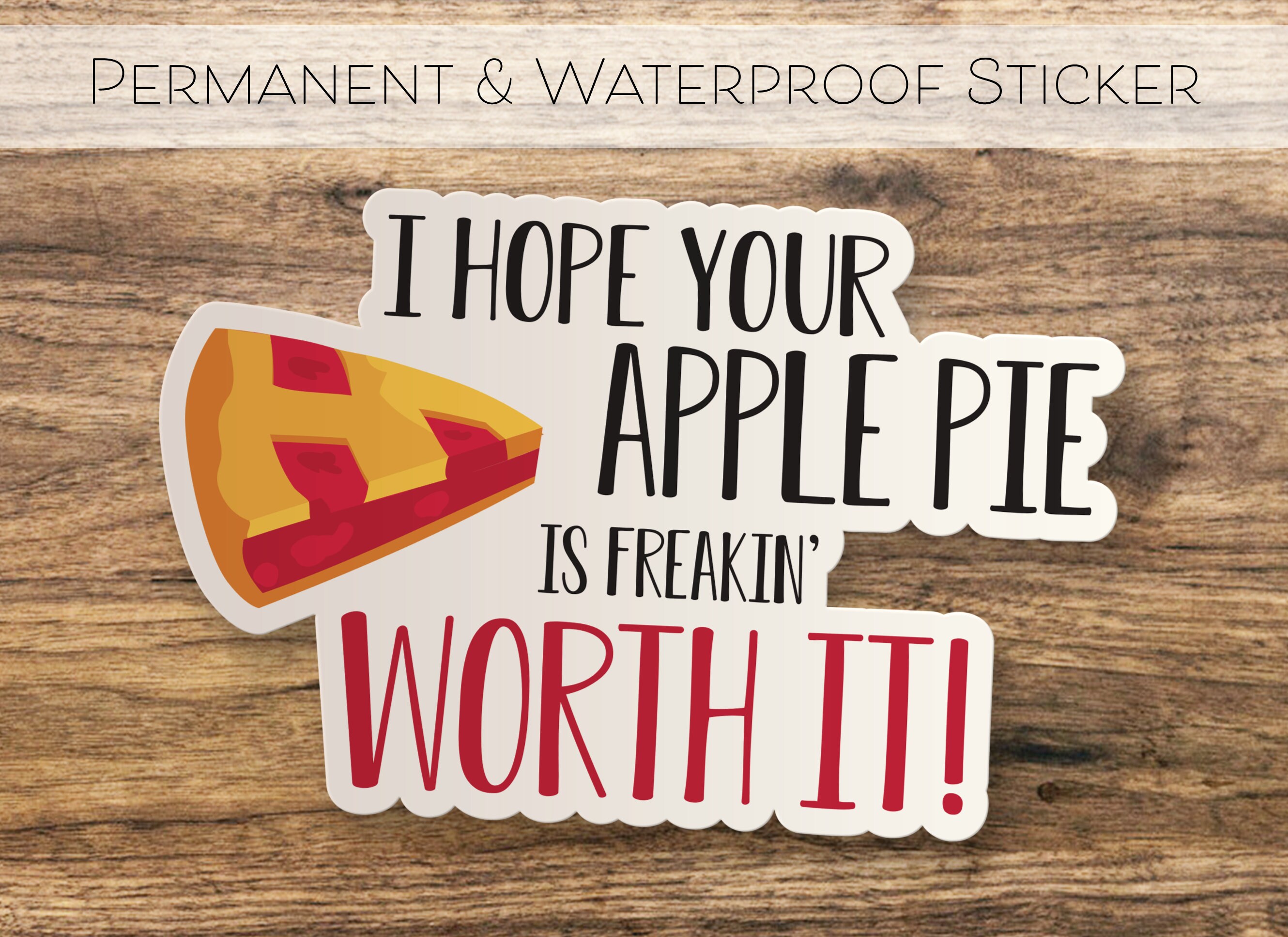 Supernatural I Hope Your Apple Pie Was Freaking Worth It Etsy