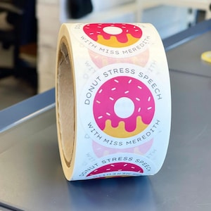 Circle Labels on a Roll with Your Logo or Image | Waterproof and Oilproof image 15