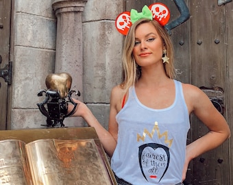Evil Queen Shirt, Evil Queen Tank, Fairest Of Them All Shirt, Villain Shirt, Snow White Shirt