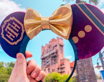 Tower of Terror Ears, Hollywood Tower Ears, Tower of Tower Mouse Ears, Hollywood Tower Hotel Mouse Ears, Ready To Ship Mouse Ears, HTH Ears