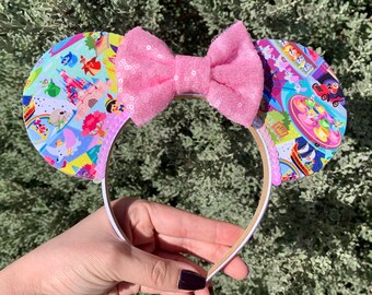 Fantasyland Mouse Ears, Fantasyland Ears, Attraction Mickey Ears, Fantasyland Rides Mouse Ears,