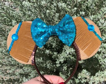 Pocahontas Ears, Pocahontas Mouse Ears, Princess Mouse Ears, Pocahontas Mickey Ears, Pocahontas Minnie Ears
