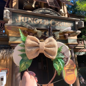 Jungle Cruise Ears, Jungle Cruise Mouse Ears, Jungle Cruise Mickey Ears, Adventure Land Ears, Adventureland Mouse Ears, Adventureland Ears