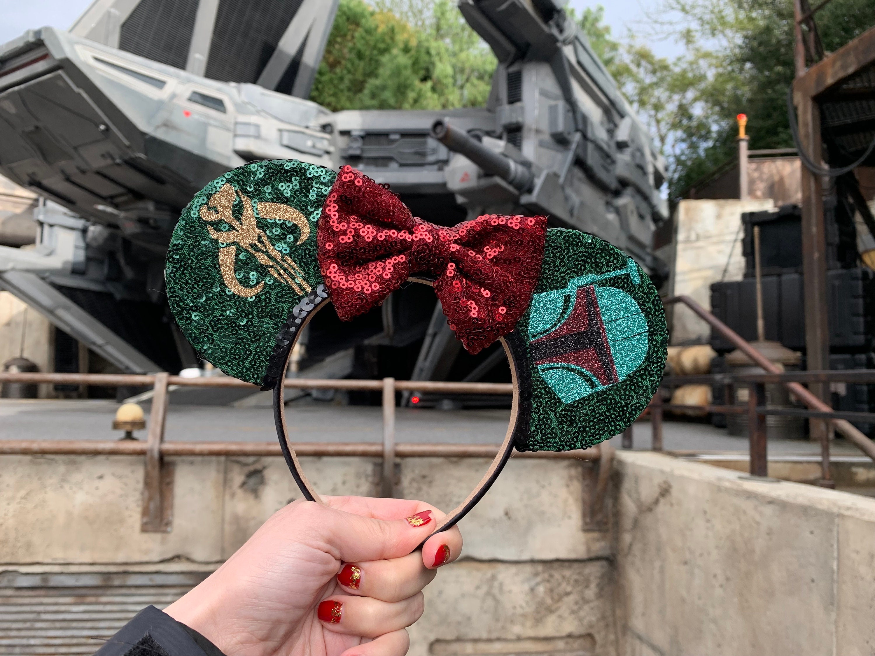 Boba Fett Mouse Ears, Boba Fett Ears, Star Wars Mouse Ears  display picture 1