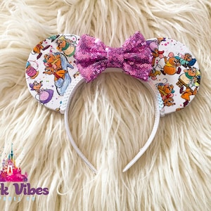 Cinderella Mice Ears, Cinderella Ears, Princess Mouse Ears, Sewing Mice Ears
