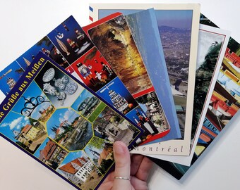 CARTES POSTALES du monde anciennes, Collection, Lot, Choisi ta quantité, usagé