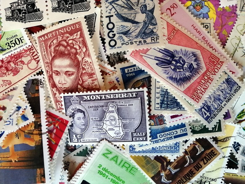 World stamps lot, Choose you quantity image 3