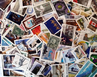 Lot de vieux timbres du Canada, Choisi ta quantité
