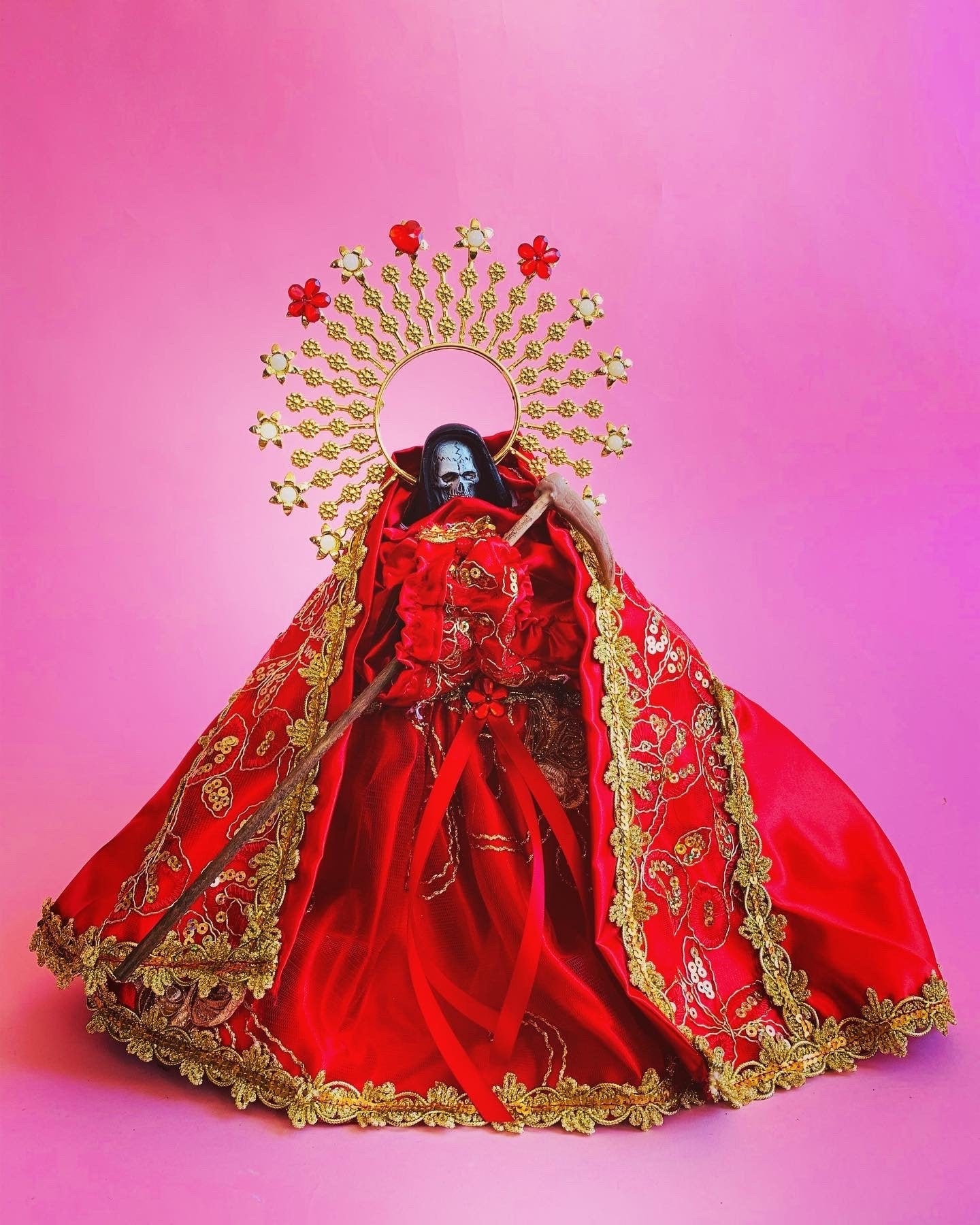 Santa Muerte Statue - Etsy Denmark Santa Muerte Statue - Etsy Denmark