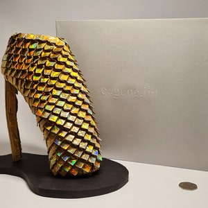 Origami Alexander McQueen Lady GaGa Bad Romance Armadillo Boot