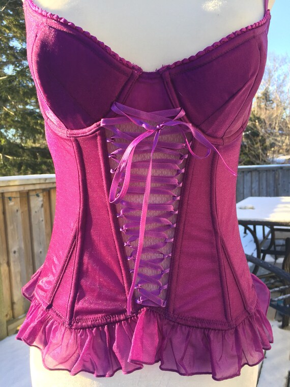 Gorgeous Purple Lingerie Corset