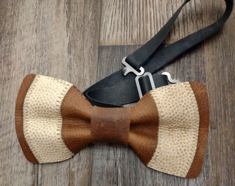 Leather Bow Tie (sample listing)