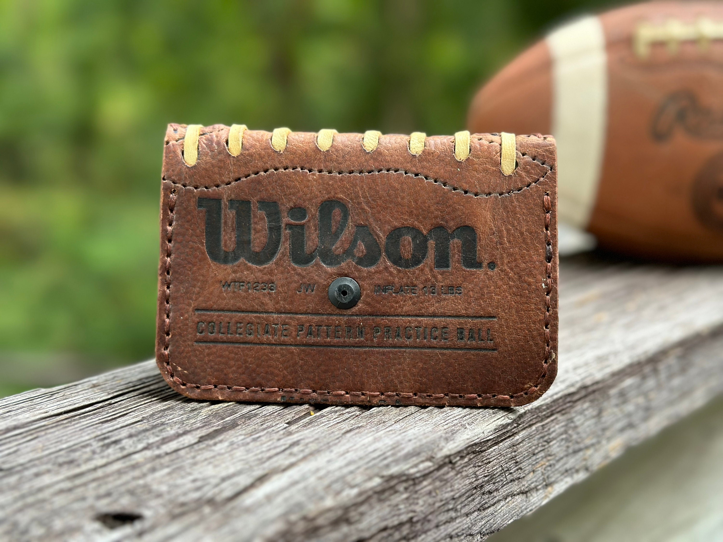 Repurposed Upcycled Keychain Wallet Card Holder Brown - $22 (38% Off  Retail) - From savannah