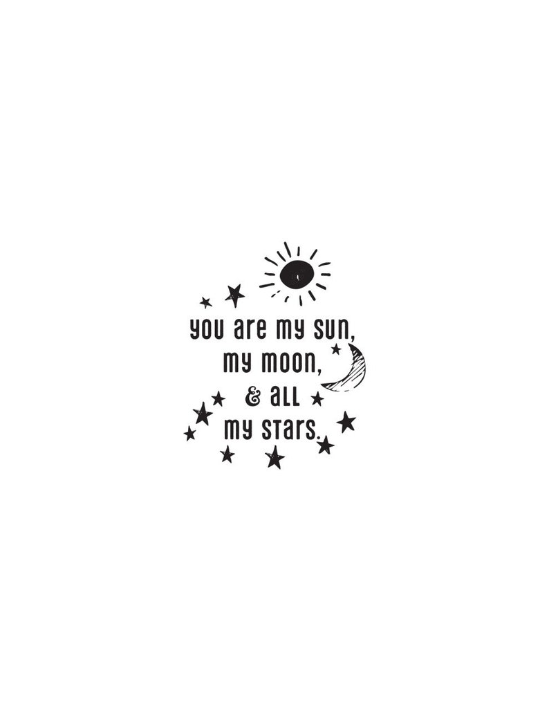 Silver pendant You are my Sun my Moon... love message Star Burst pendant image 5
