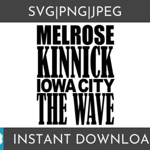 Iowa Tailgate SVG | The Wave Kinnick Stadium Vector Art | Instant Download | Cricut & Silhouette HTV Vinyl | Personal, Small Commercial Use