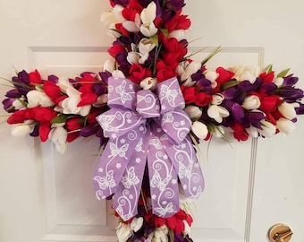 Tulip Cross, Easter cross