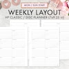 Checklist Classroom Printable Insert Happy Planner Mini, Teacher ...