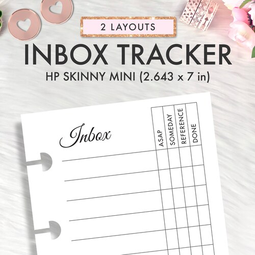 Happy Planner Mini Inserts Checklist Inserts Tracker Etsy