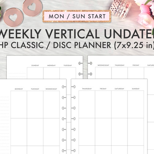 CLASSIC Happy Planner CHECKLIST Printable Inserts to Do - Etsy