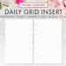 FRANKLIN COVEY Compact Inserts Printable, Grid, Lines, Dotted Grid Set ...