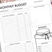 Happy Planner Budget Printable Monthly Budget Happy Planner - Etsy