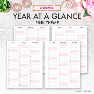 Happy Planner Printable, Teacher Planner Year At A Glance 2025 2026 2027 Classic Happy Planner Inserts, Student Planner Calendar July PDF image 2