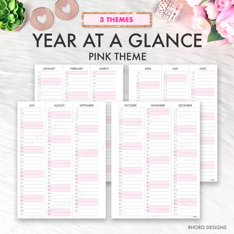 Happy Planner Printable, Teacher Planner Year At A Glance 2025 2026 2027 Classic Happy Planner Inserts, Student Planner Calendar July PDF image 2