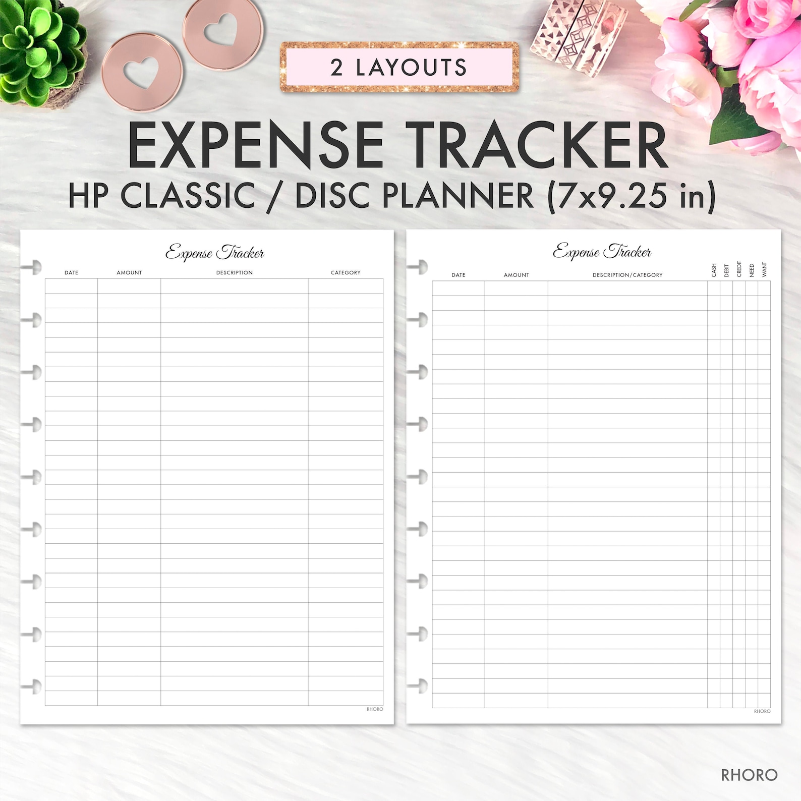 Happy planner expense tracker printable - kotiice