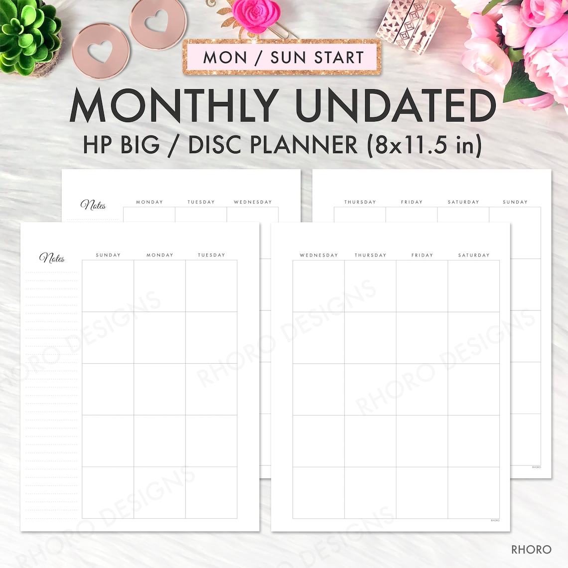 Big Happy Planner Printable Big Happy Planner Inserts Bundle - Etsy