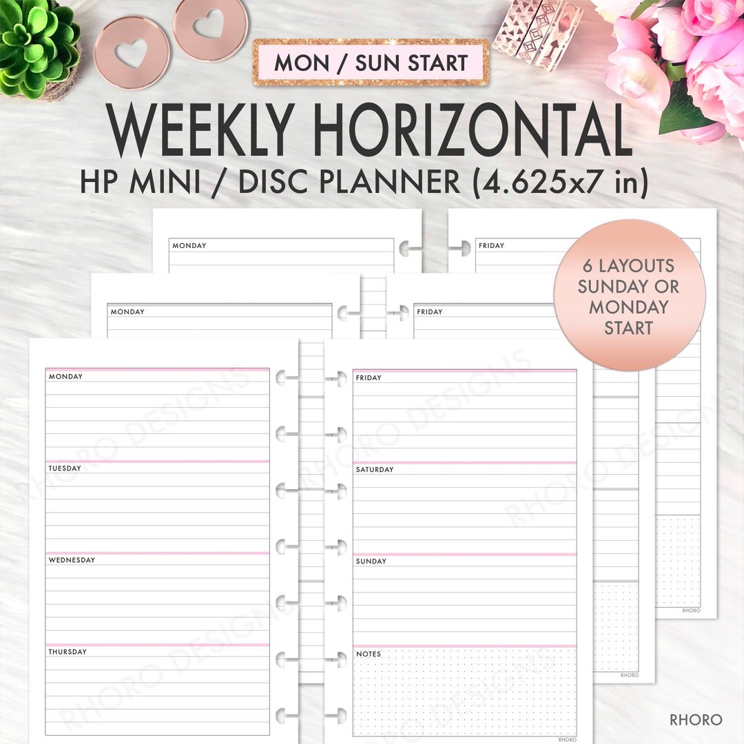 MINI Happy Planner Inserts, Happy Planner Mini Printable Inserts ...