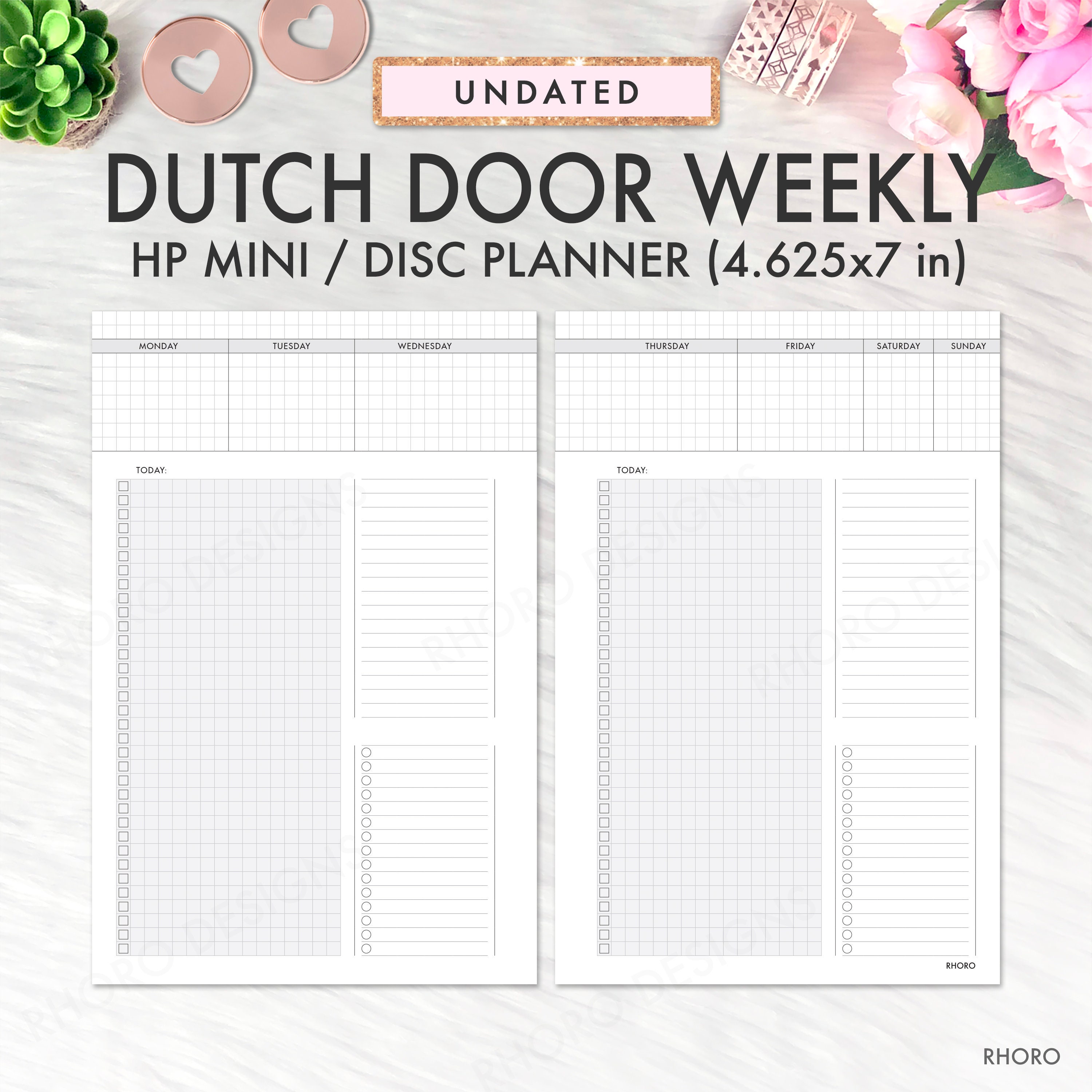 Mini Happy Planner To-Do List